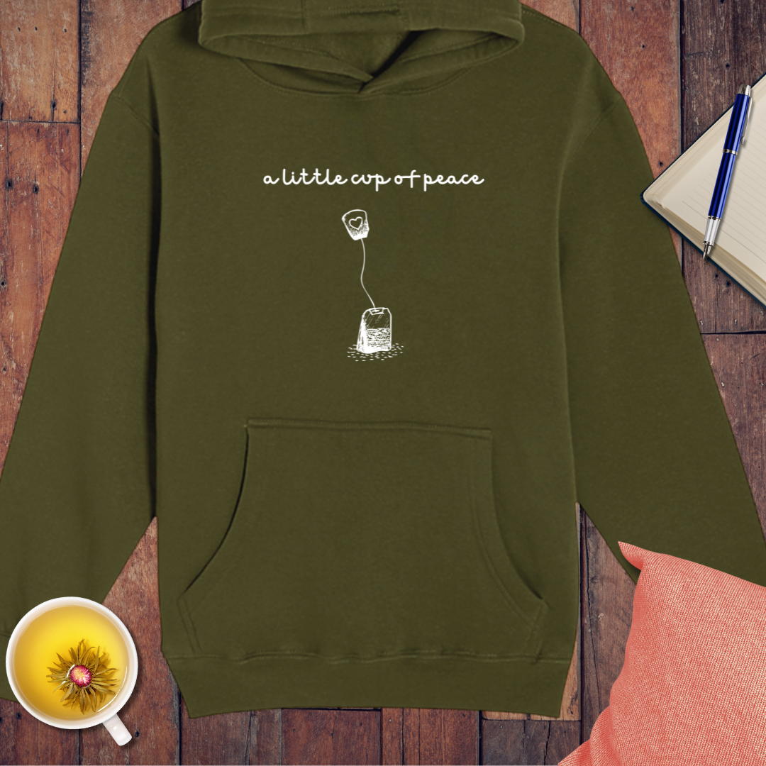 Cup of Peace Bag Hoodie