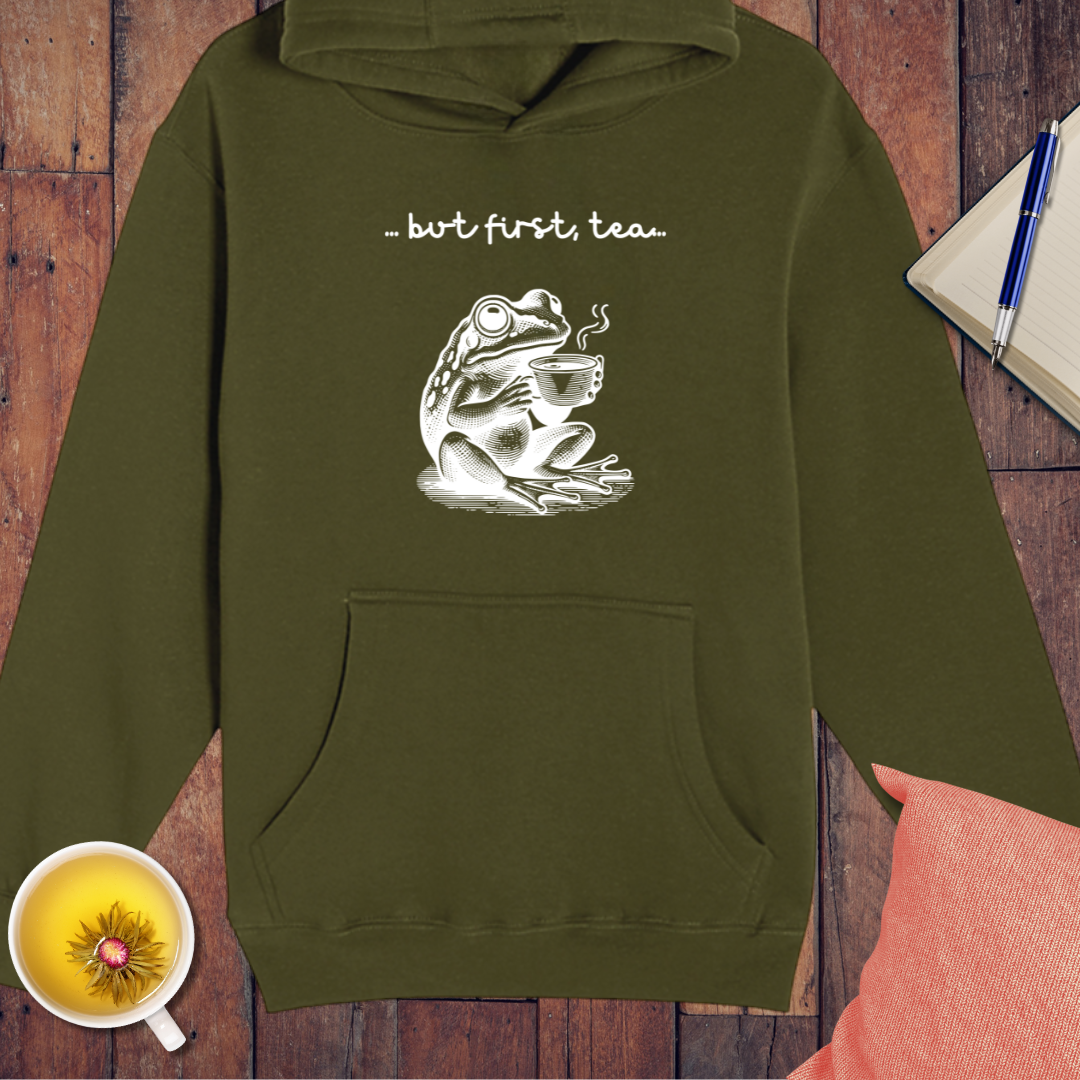 First Tea Frog Hoodie