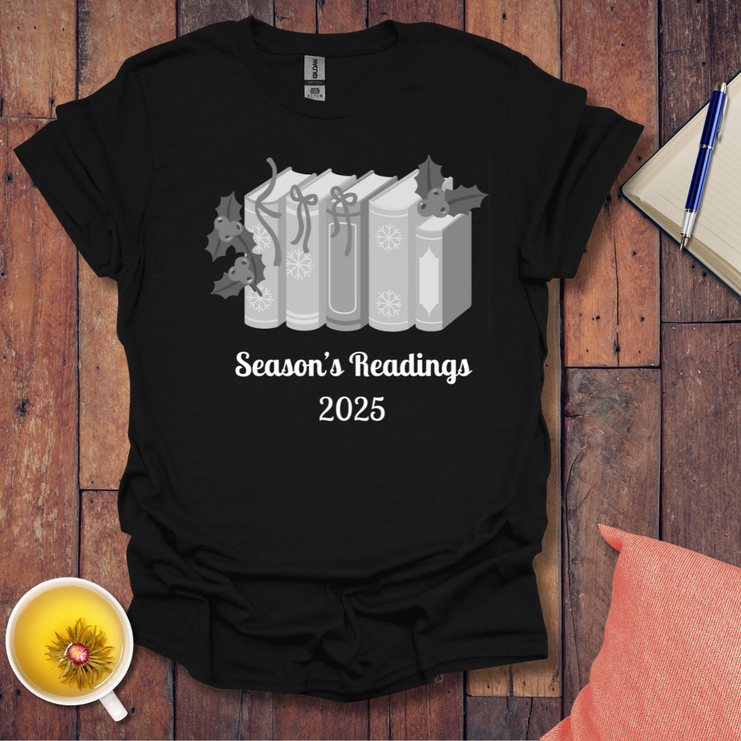 Christmas Book Row 2025 T-Shirt