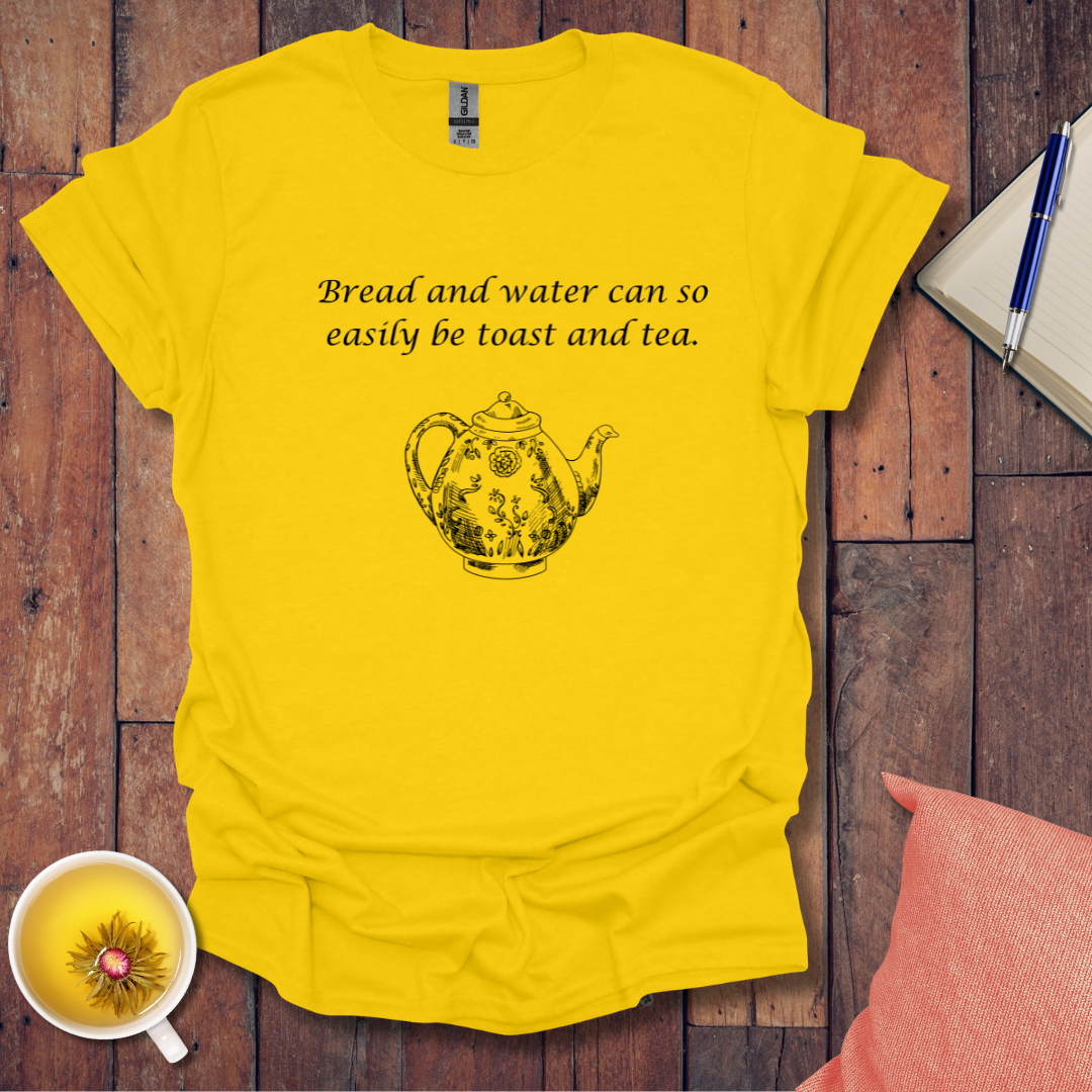 Bread water toast tea fancy kettle T-Shirt