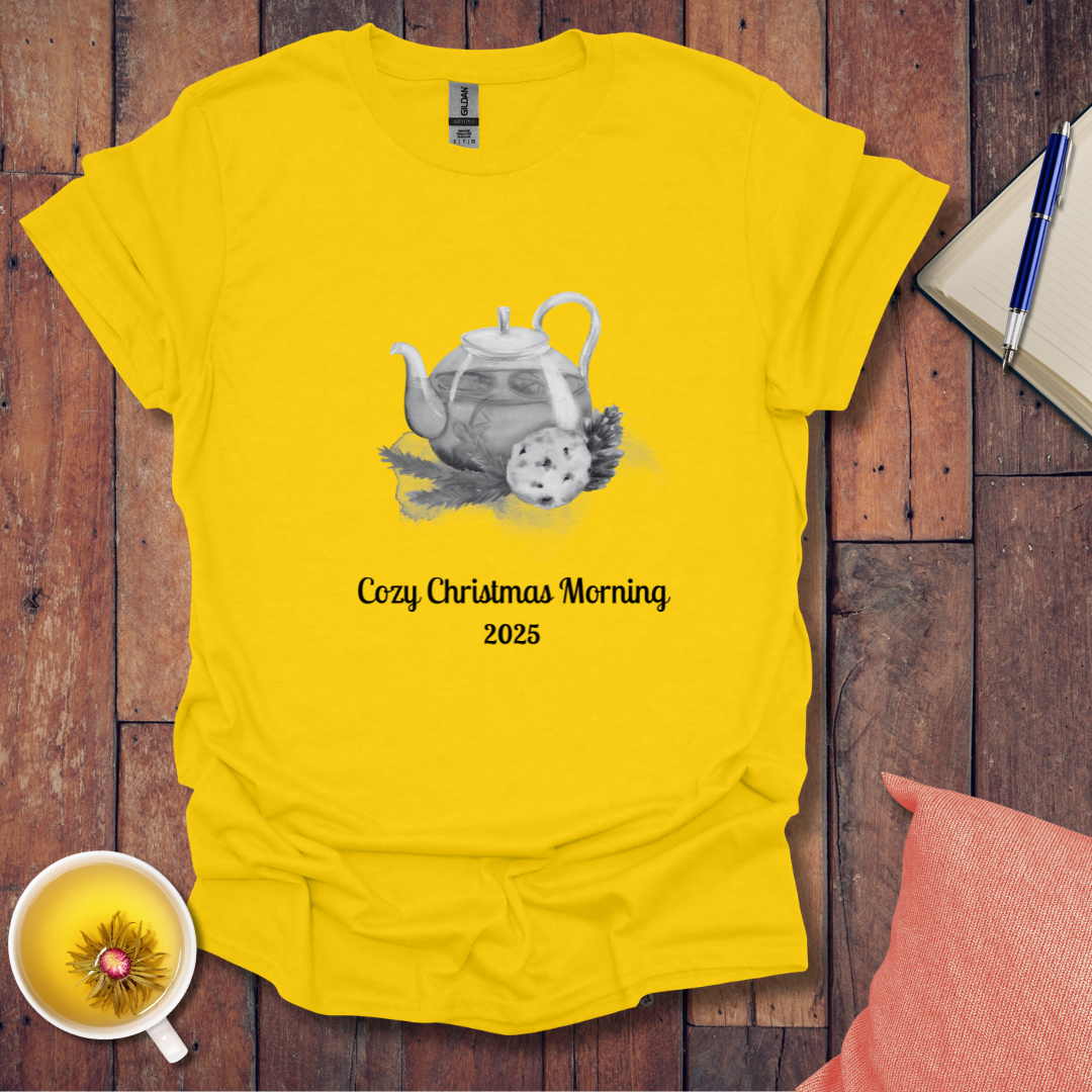 Cozy Christmas Morning 2025 T-Shirt