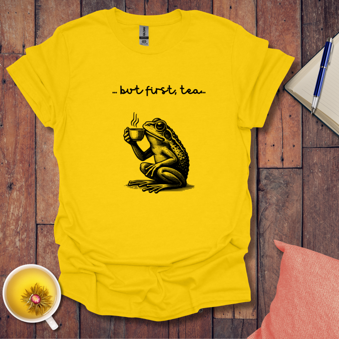 First Tea Frog Sip T-Shirt