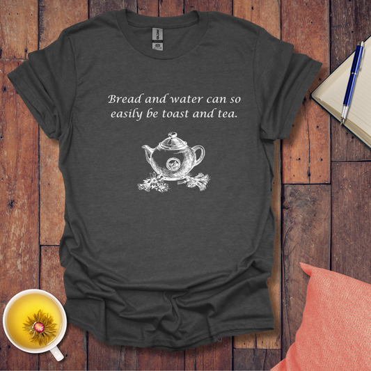 Bread water toast tea flowers pot T-Shirt