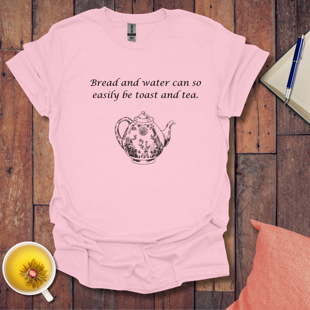 Bread water toast tea fancy kettle T-Shirt