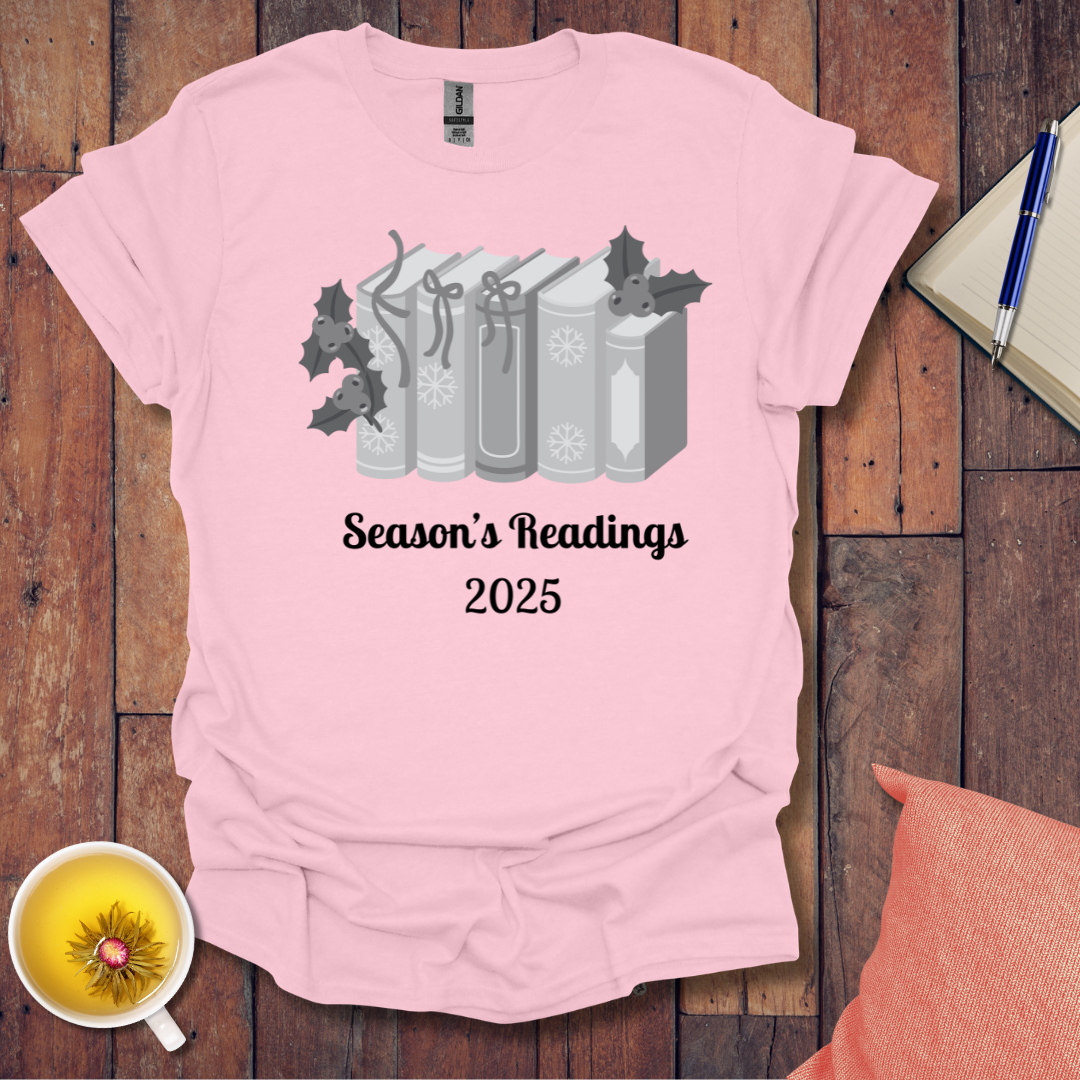 Christmas Book Row 2025 T-Shirt