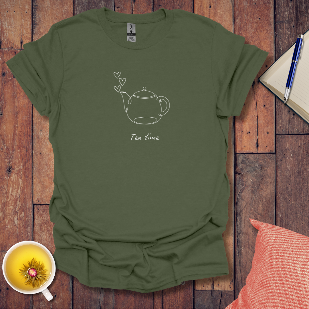 Tea time left flow T-Shirt