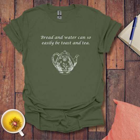 Bread water toast tea fancy kettle T-Shirt