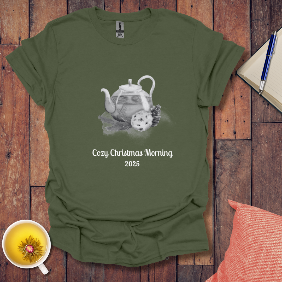 Cozy Christmas Morning 2025 T-Shirt