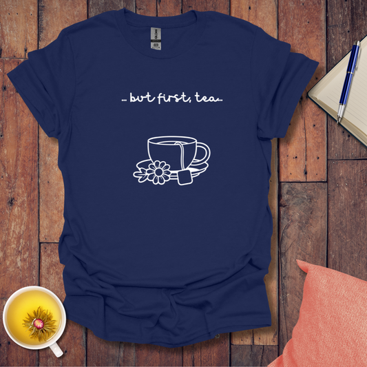 First Tea Flower Cup T-Shirt