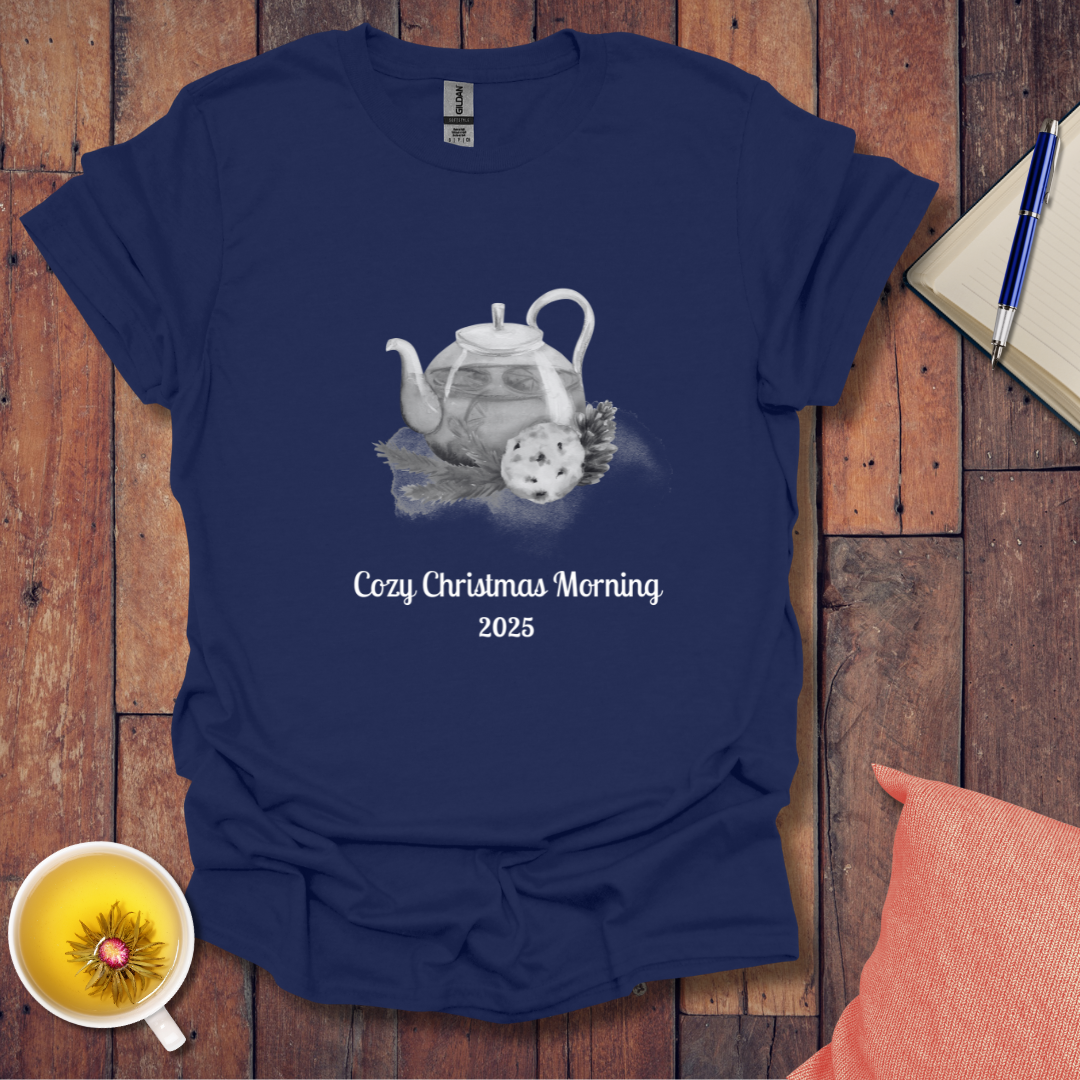 Cozy Christmas Morning 2025 T-Shirt