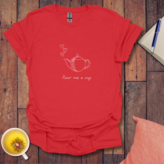 Pour me a cup kettle left T-Shirt
