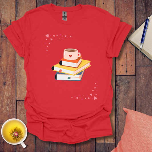 Love Tea Books T-Shirt