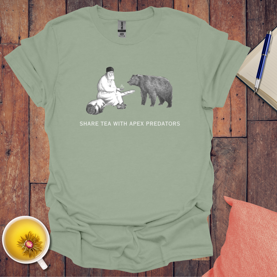 Share Tea With Apex Predators T-Shirt
