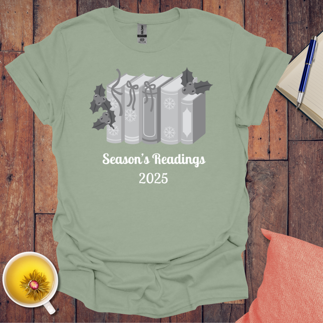 Christmas Book Row 2025 T-Shirt