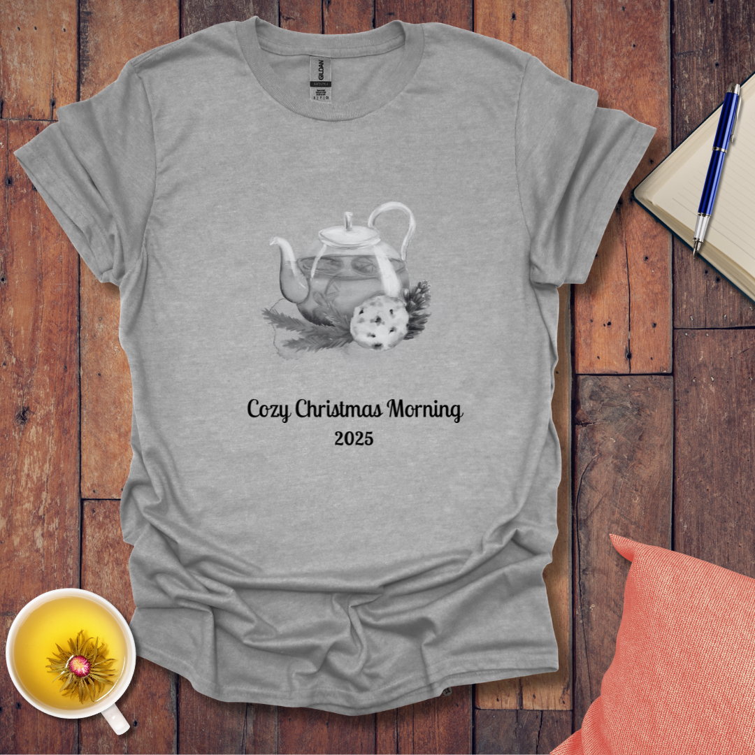 Cozy Christmas Morning 2025 T-Shirt