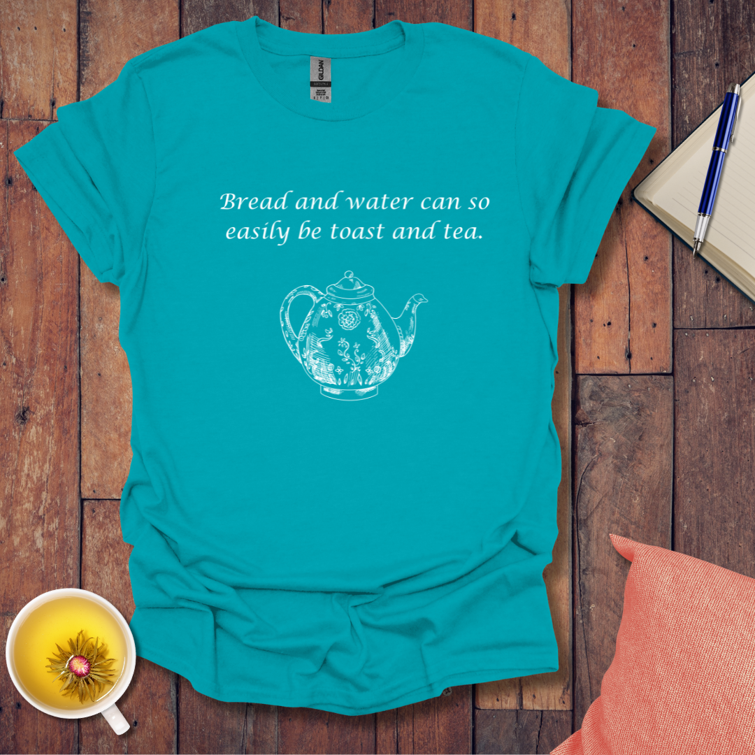 Bread water toast tea fancy kettle T-Shirt