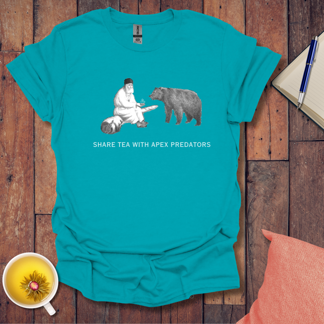 Share Tea With Apex Predators T-Shirt