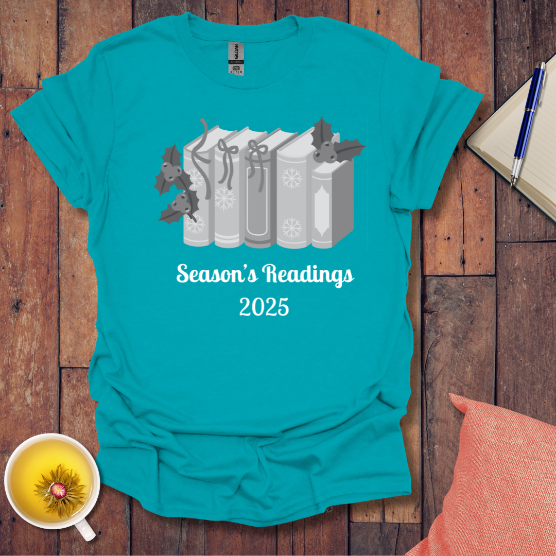 Christmas Book Row 2025 T-Shirt
