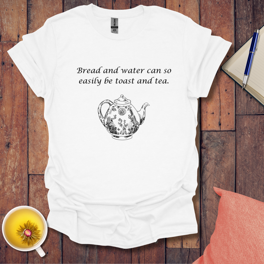 Bread water toast tea fancy kettle T-Shirt