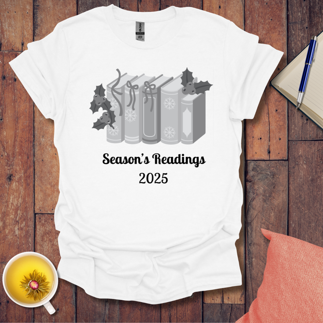 Christmas Book Row 2025 T-Shirt