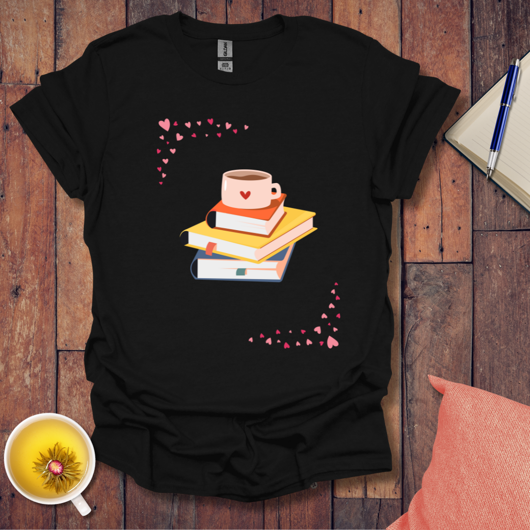 Love Tea Books T-Shirt