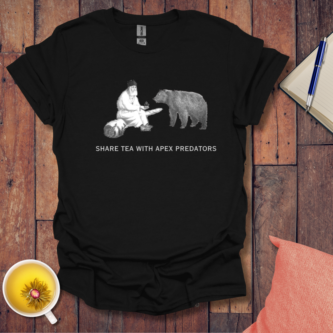 Share Tea With Apex Predators T-Shirt