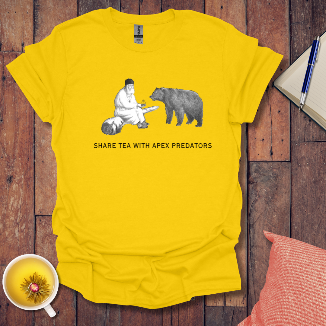 Share Tea With Apex Predators T-Shirt