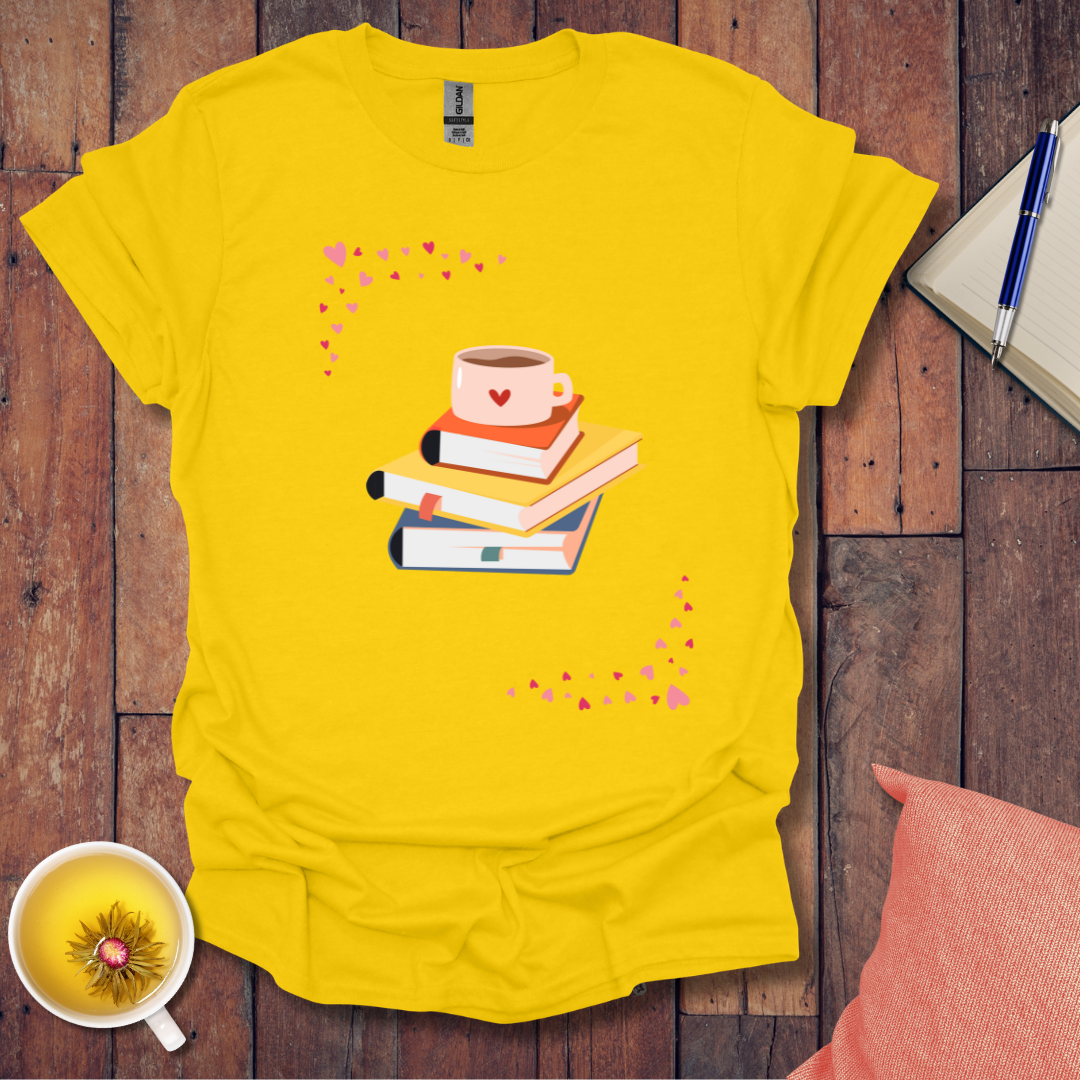 Love Tea Books T-Shirt