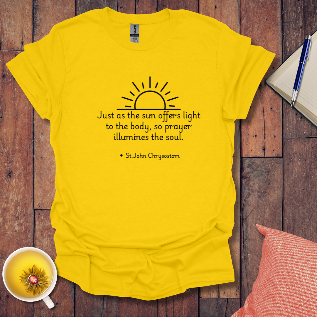Just as the sun offers light T-Shirt