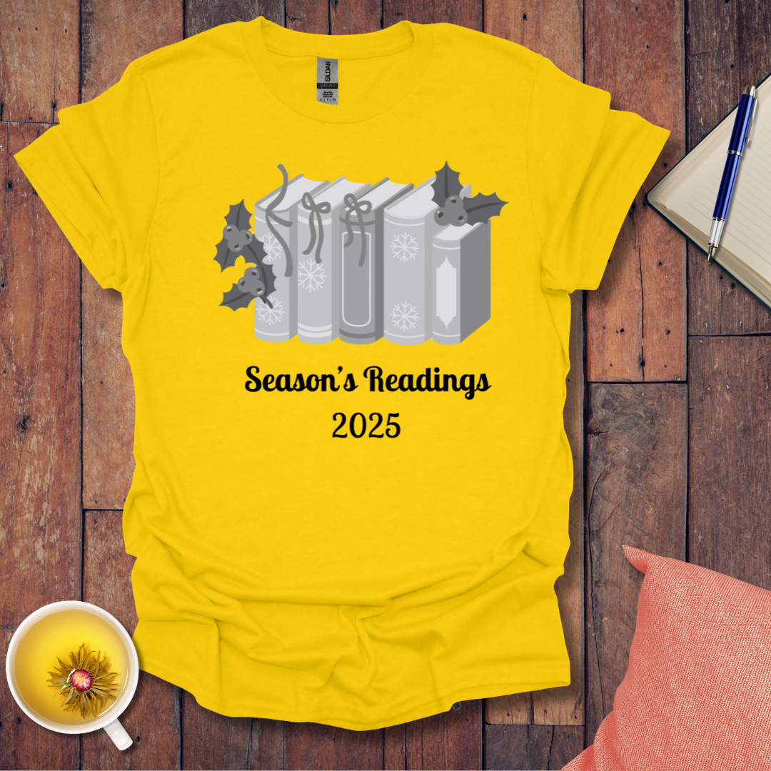 Christmas Book Row 2025 T-Shirt
