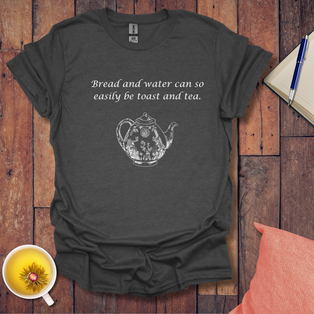 Bread water toast tea fancy kettle T-Shirt