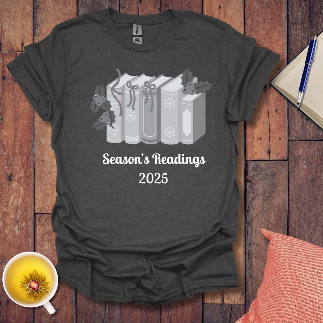 Christmas Book Row 2025 T-Shirt