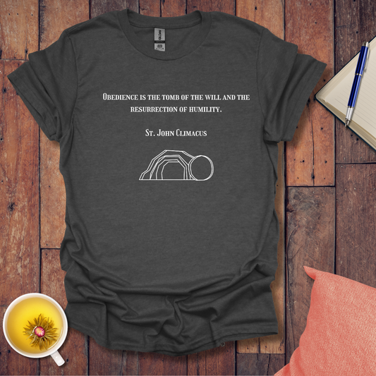 St. John Climacus on Obedience T-Shirt