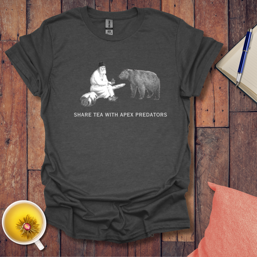 Share Tea With Apex Predators T-Shirt