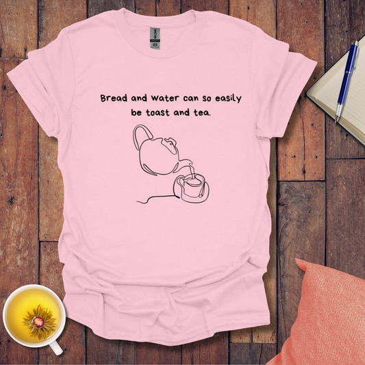 Bread water toast tea line kettle T-Shirt