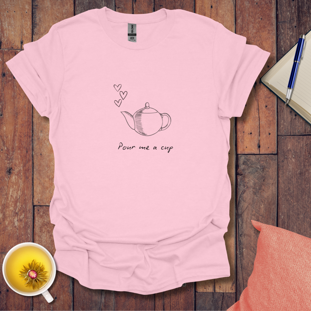 Pour me a cup kettle left T-Shirt