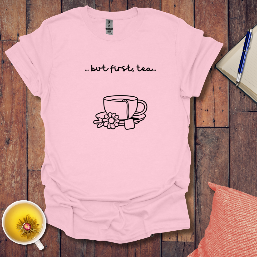 First Tea Flower Cup T-Shirt