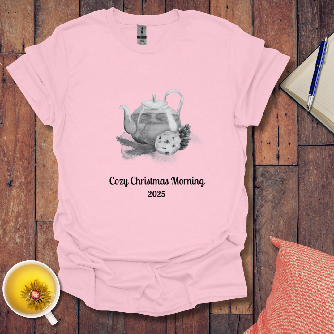Cozy Christmas Morning 2025 T-Shirt