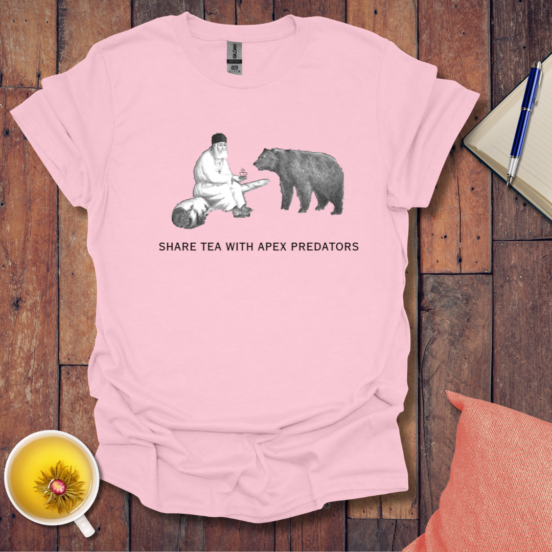 Share Tea With Apex Predators T-Shirt