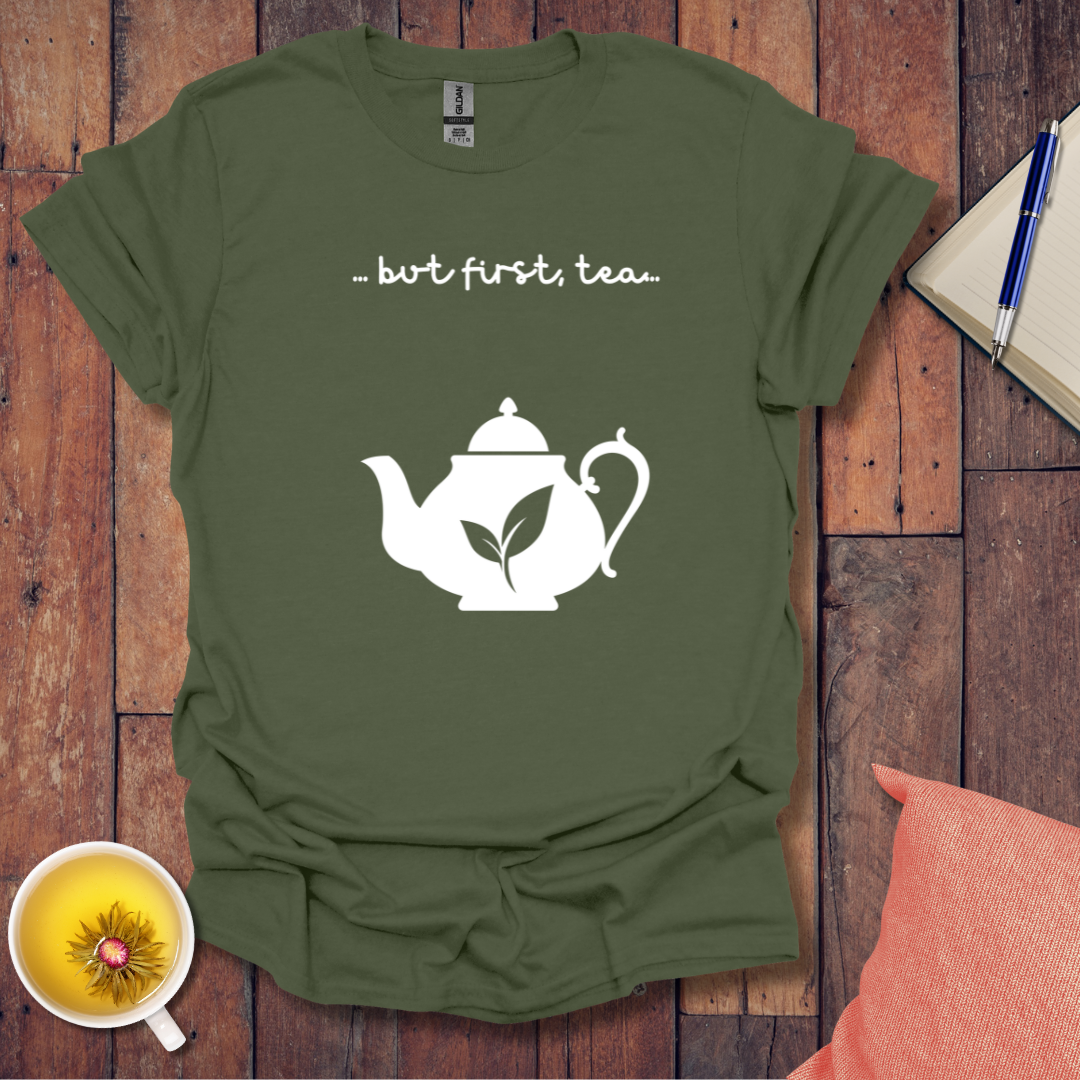 First Tea Leaf Kettle T-Shirt