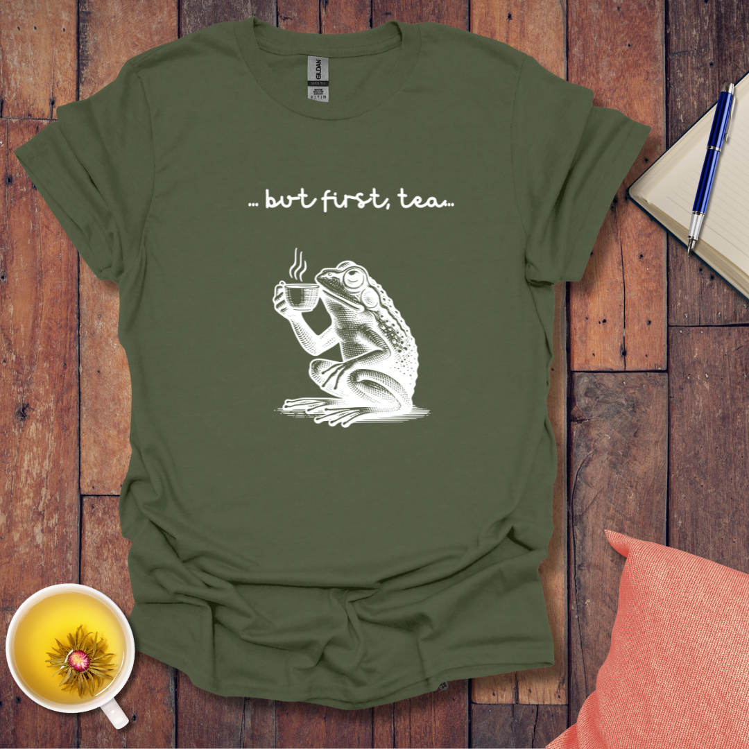 First Tea Frog Sip T-Shirt