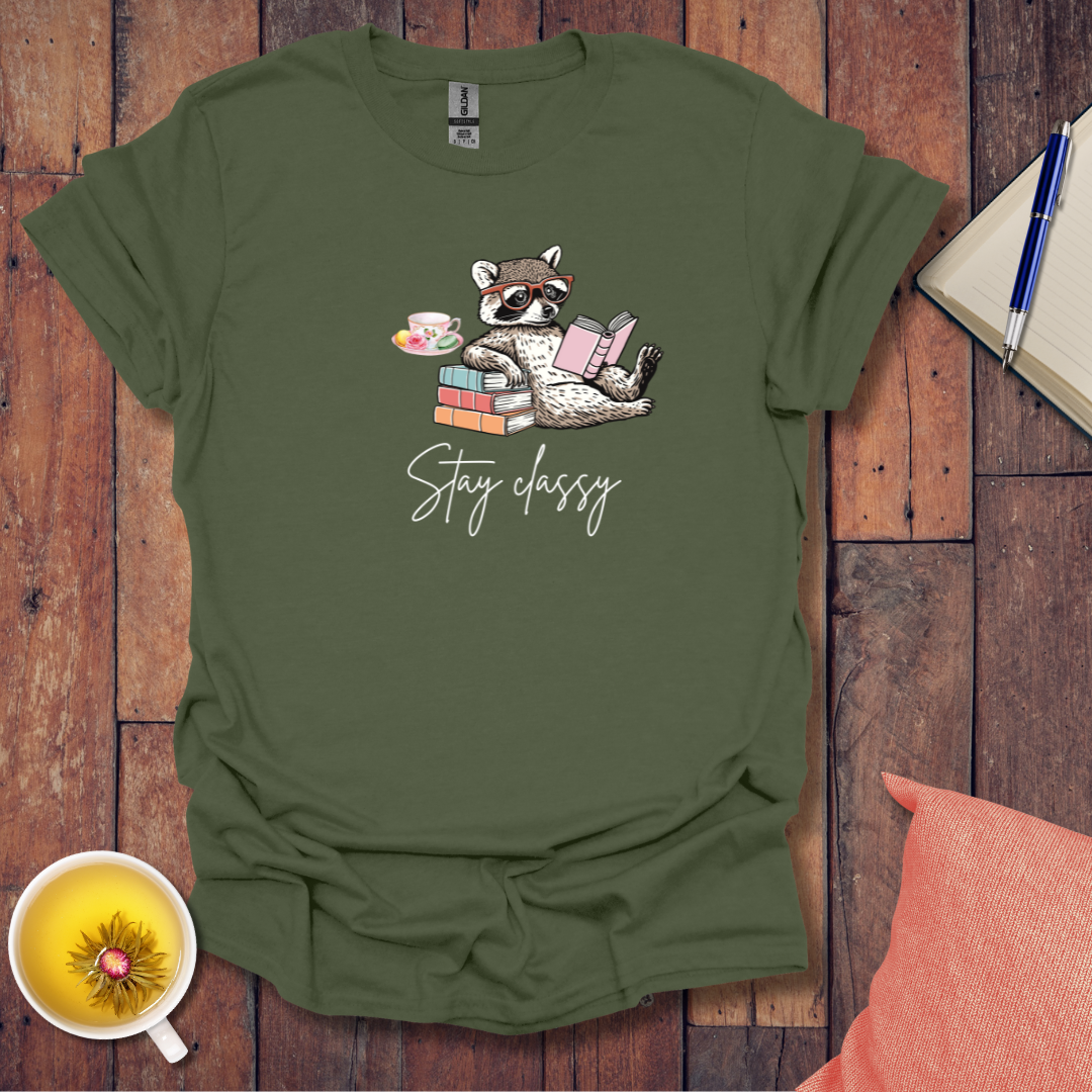 Classy Raccoon T-Shirt