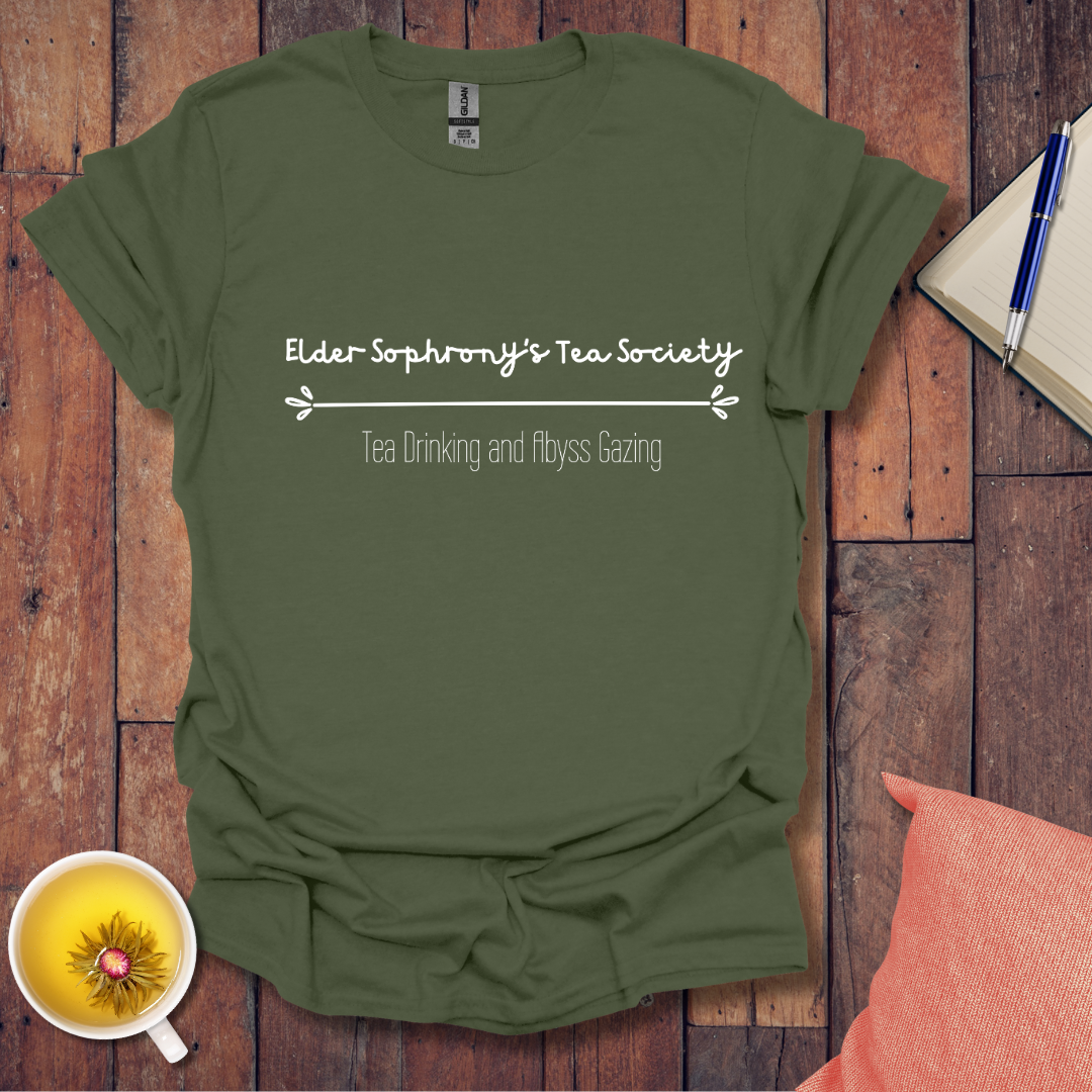 Elder Sophrony's Tea Society Fancy T-Shirt
