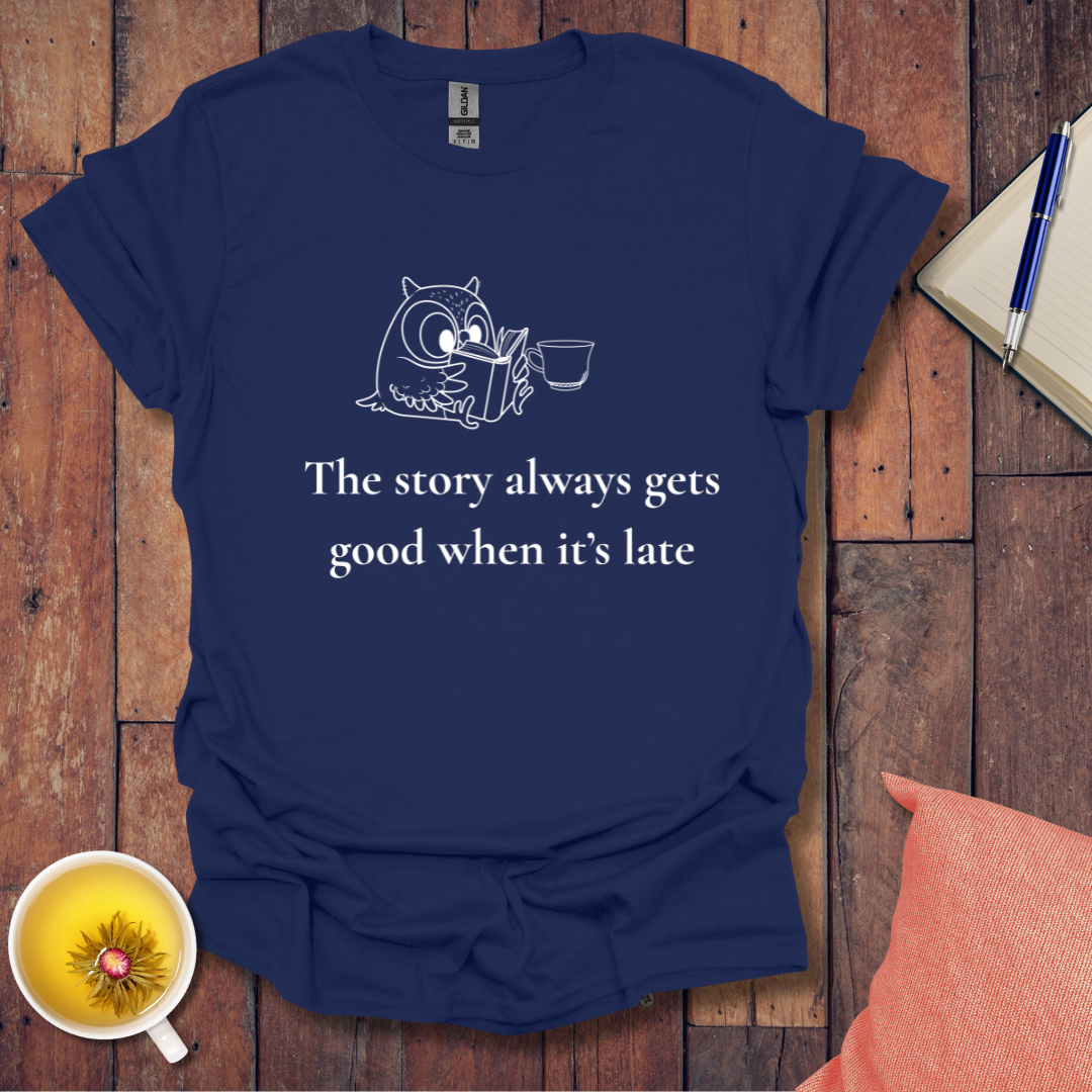 Night Owl Reader T-Shirt