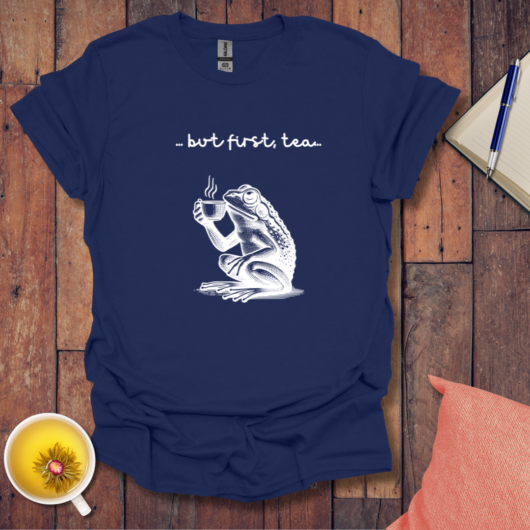 First Tea Frog Sip T-Shirt