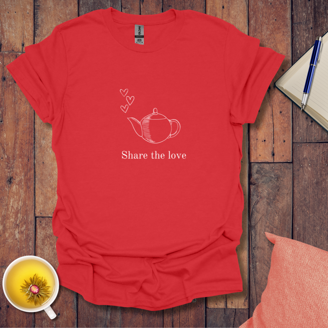 Share the love kettle left T-Shirt