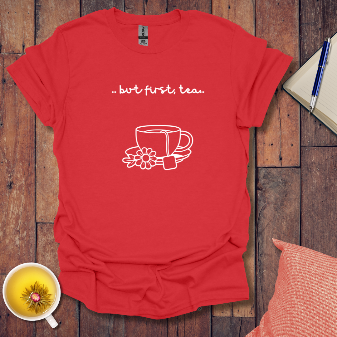First Tea Flower Cup T-Shirt