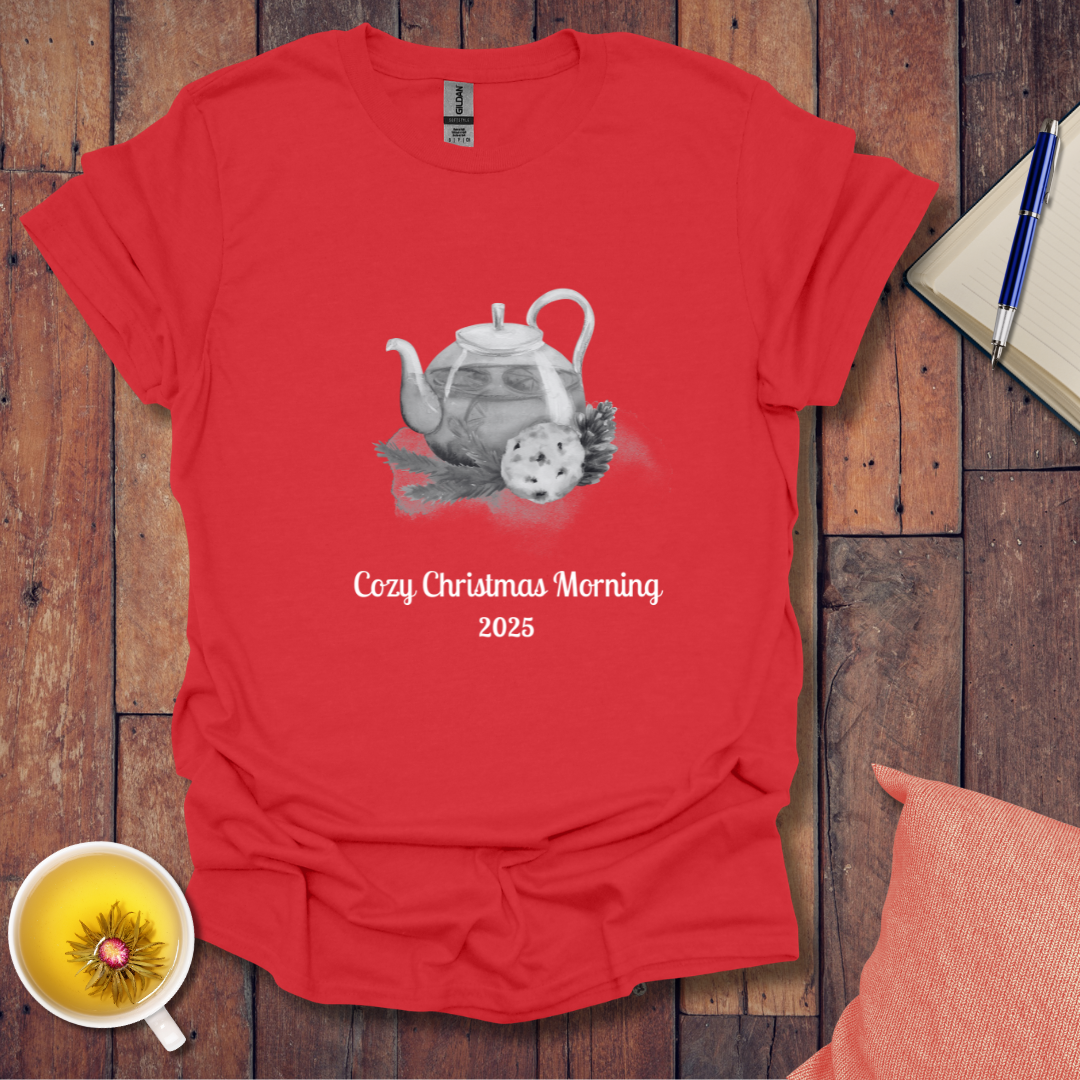 Cozy Christmas Morning 2025 T-Shirt
