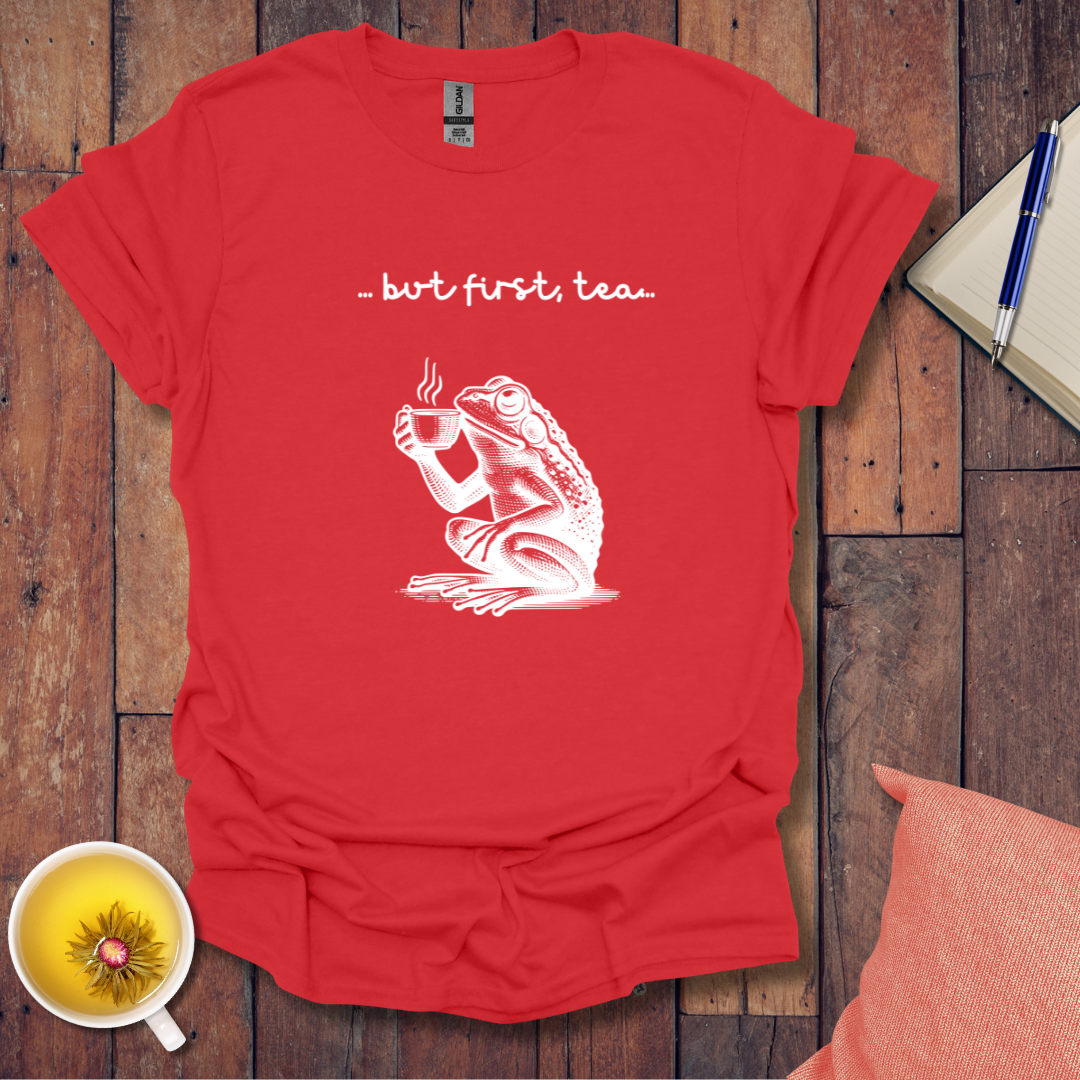 First Tea Frog Sip T-Shirt