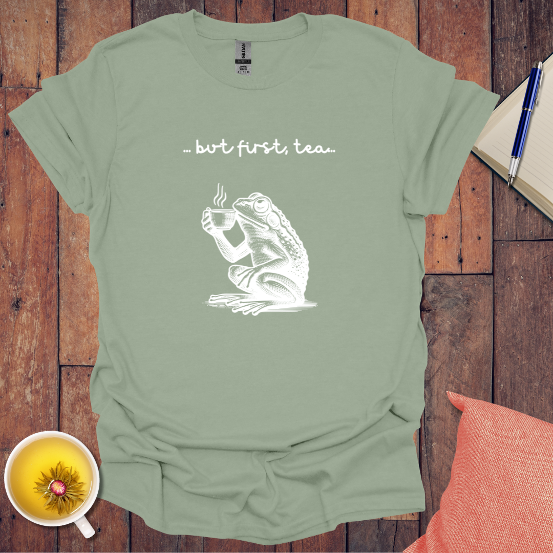 First Tea Frog Sip T-Shirt
